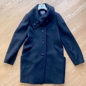Armani Junior ribbed wool pea coat size 16A. Excellent condition. From Romania.